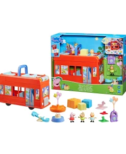 Macy's - Supplier Peppa Pig Peppa's 2-in-1 Transforming Party Bus Playset* Preschool Education Toys & Activities|Preschool Pals