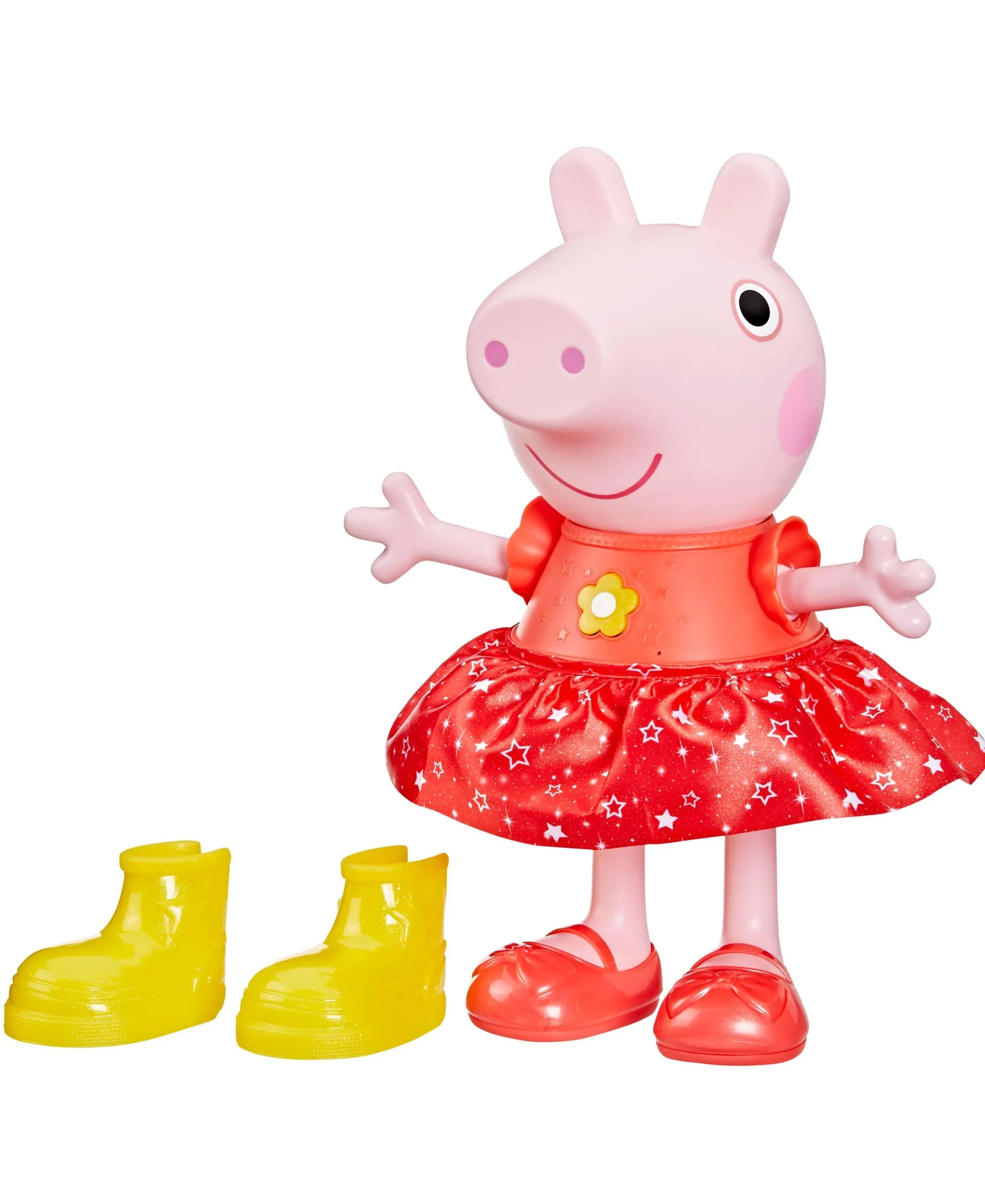 Macy's - Supplier Peppa Pig Peppa's Muddy Puddles Party Interactive Doll* Preschool Pals|Social & Emotional Skills
