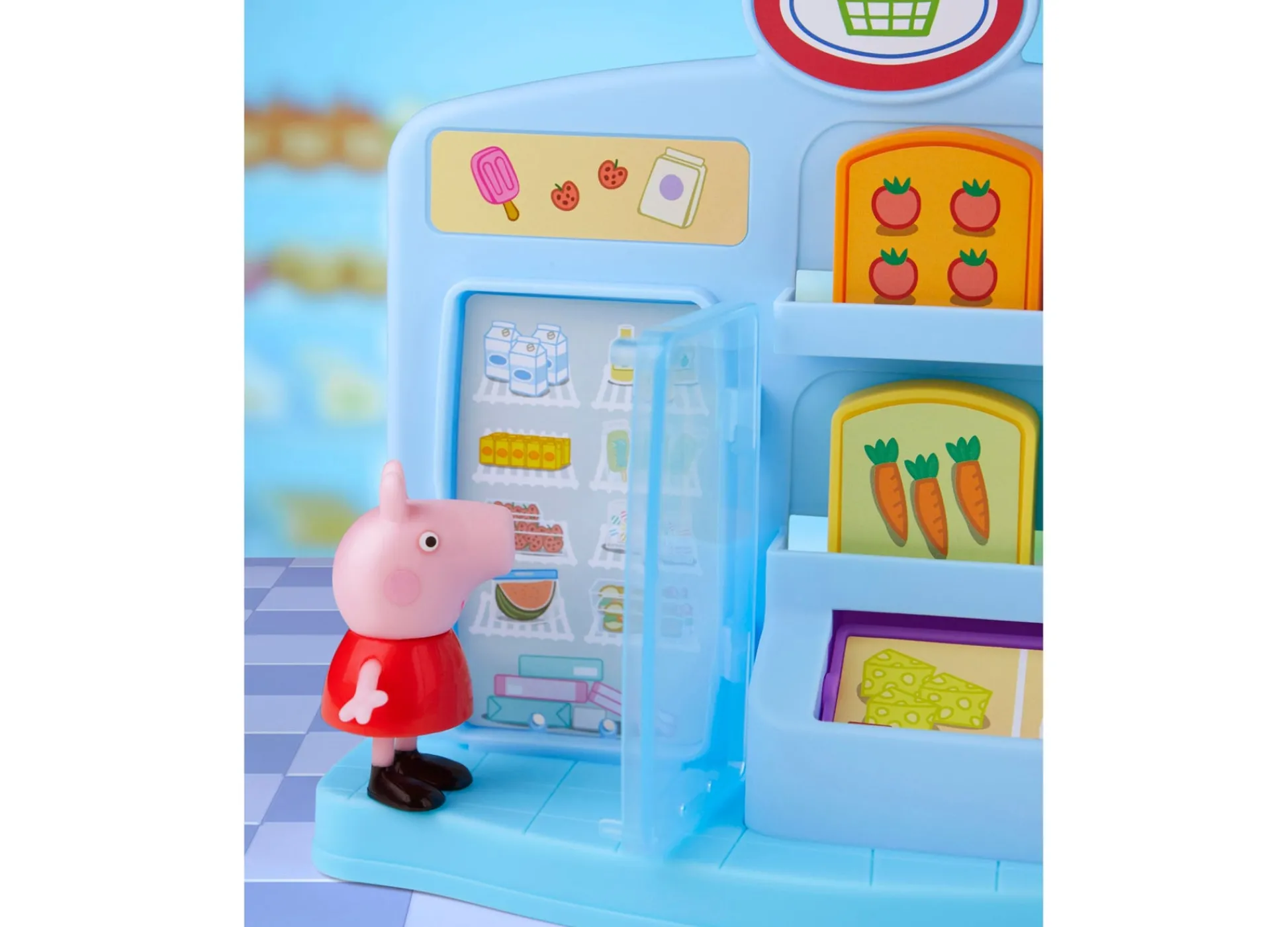 Macy's - Supplier Peppa Pig Peppa's Supermarket Playset - Interactive Grocery Shopping Adventure* Preschool Pals|Preschool Figures & Playsets