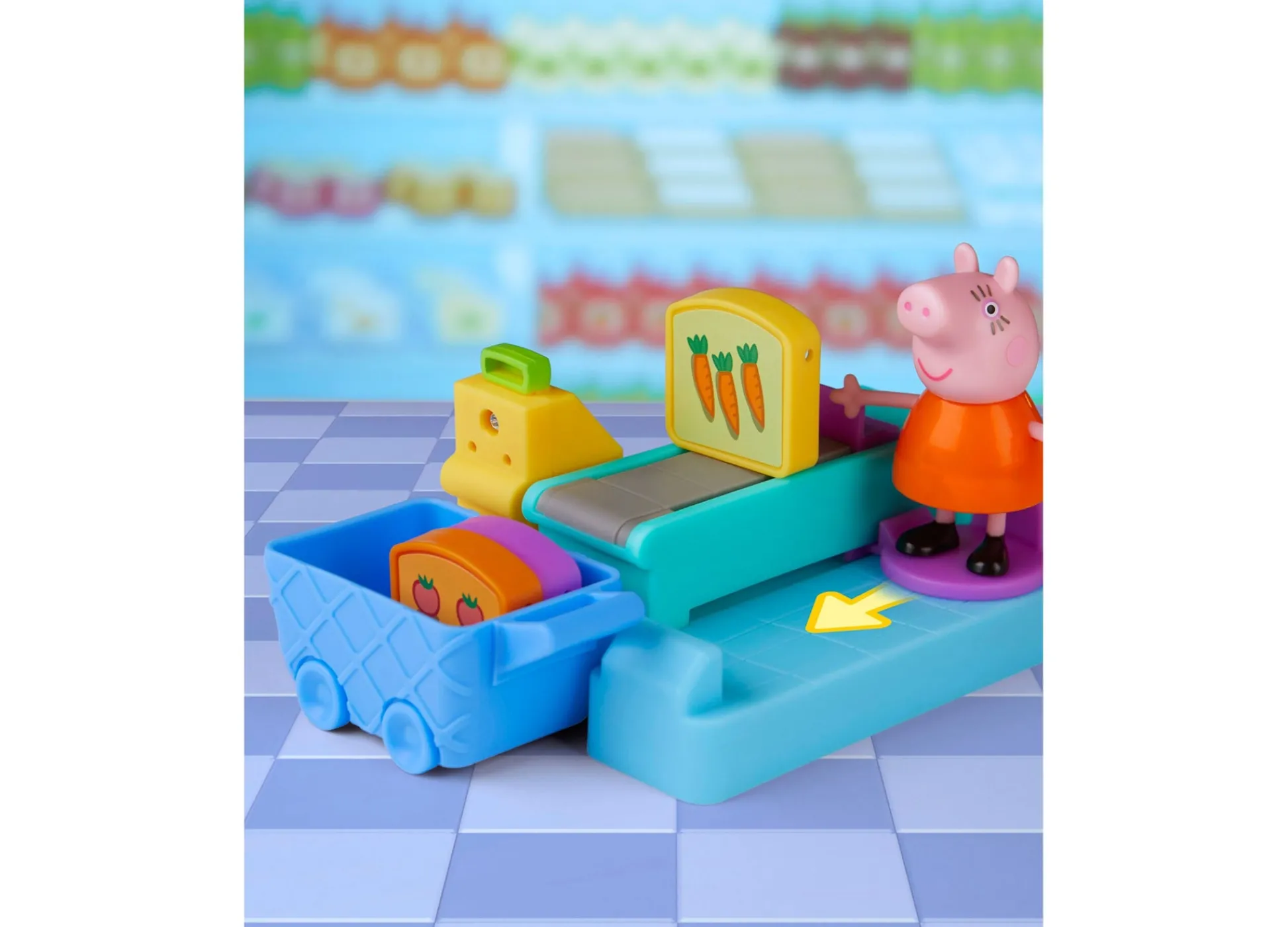Macy's - Supplier Peppa Pig Peppa's Supermarket Playset - Interactive Grocery Shopping Adventure* Preschool Pals|Preschool Figures & Playsets