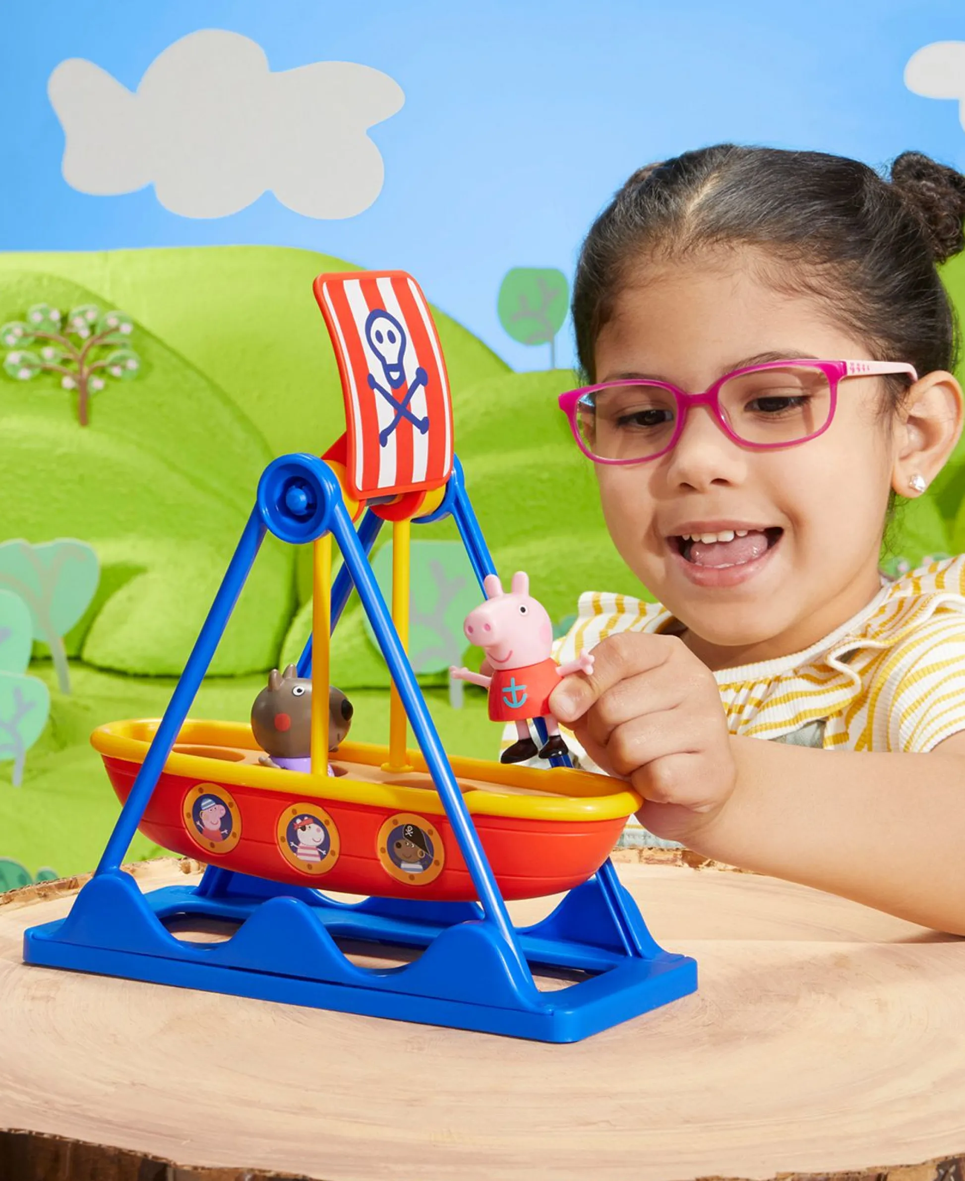 Macy's - Supplier Peppa Pig Pirate Ship Ride Playset with Swinging Action* Preschool Education Toys & Activities|Preschool Pals
