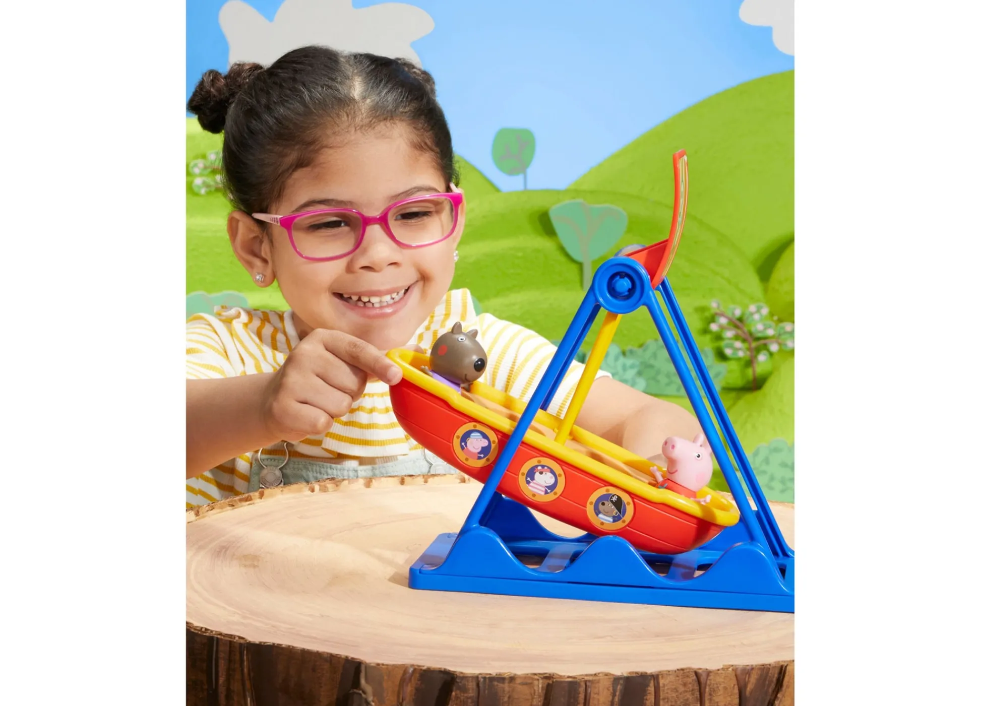 Macy's - Supplier Peppa Pig Pirate Ship Ride Playset with Swinging Action* Preschool Education Toys & Activities|Preschool Pals