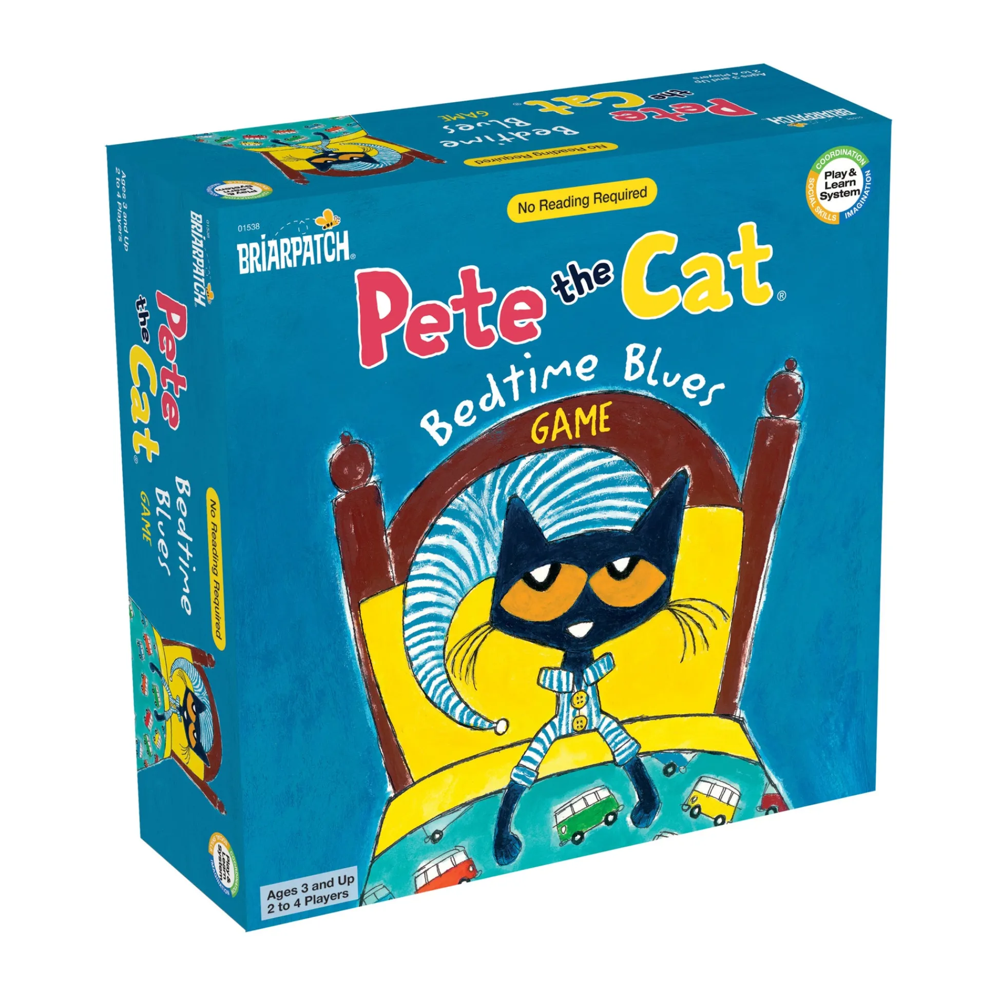 AreYouGame Pete the Cat Bedtime Blues Preschool Coordination Game* Social & Emotional Skills|Preschool Education Toys & Activities