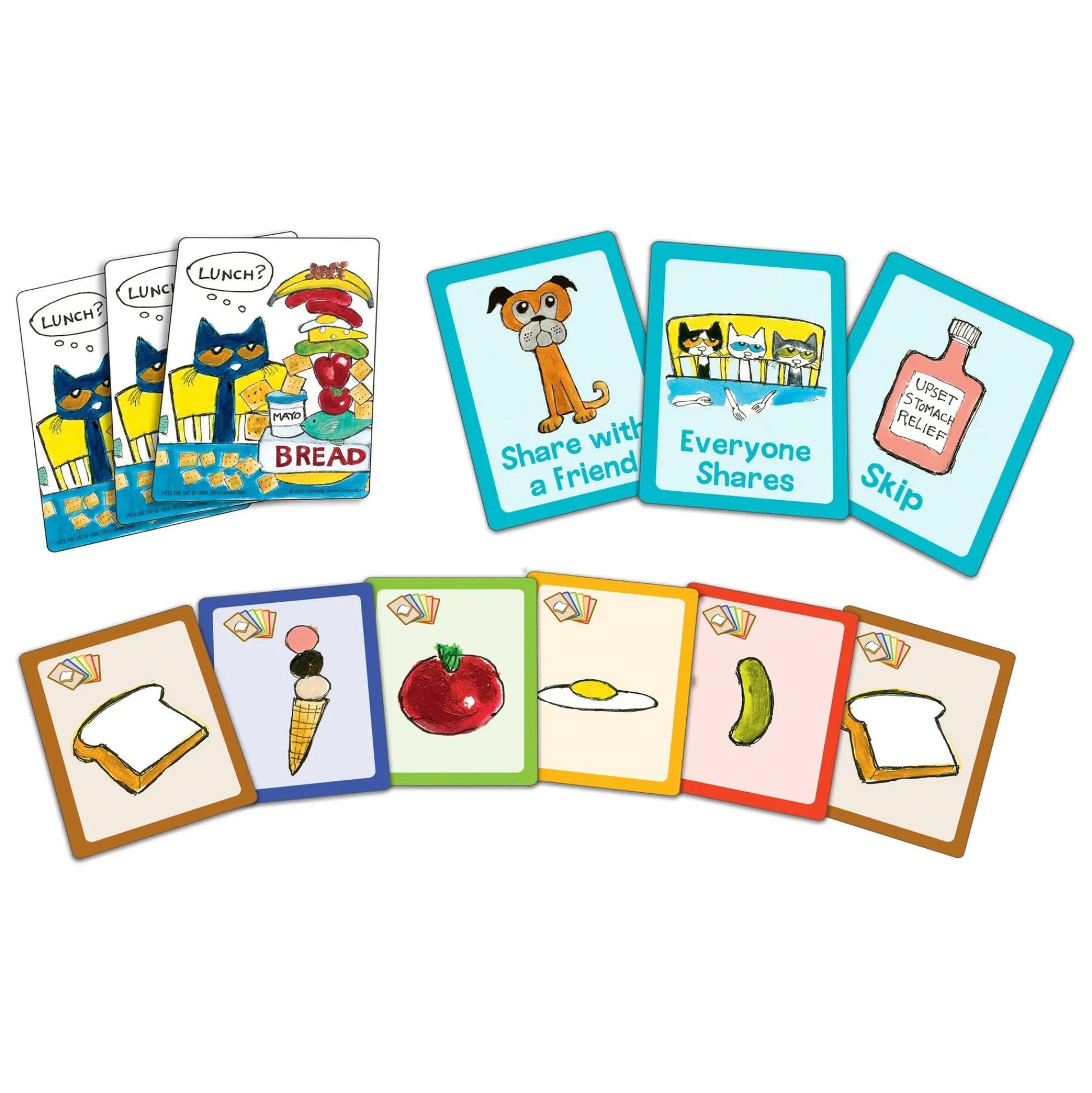 AreYouGame Pete the Cat Big Lunch Card Game Tin* Card Games