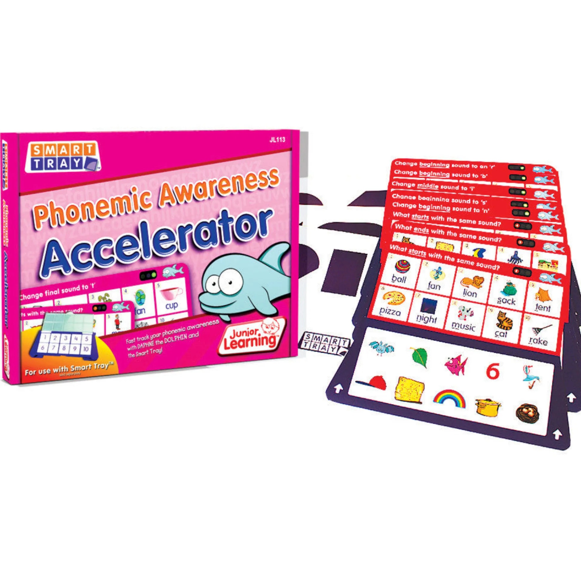 Flat River Group Phonemic Awareness Accelerator - Junior Learning Game for Ages 5-7* Reading, Writing & Speech
