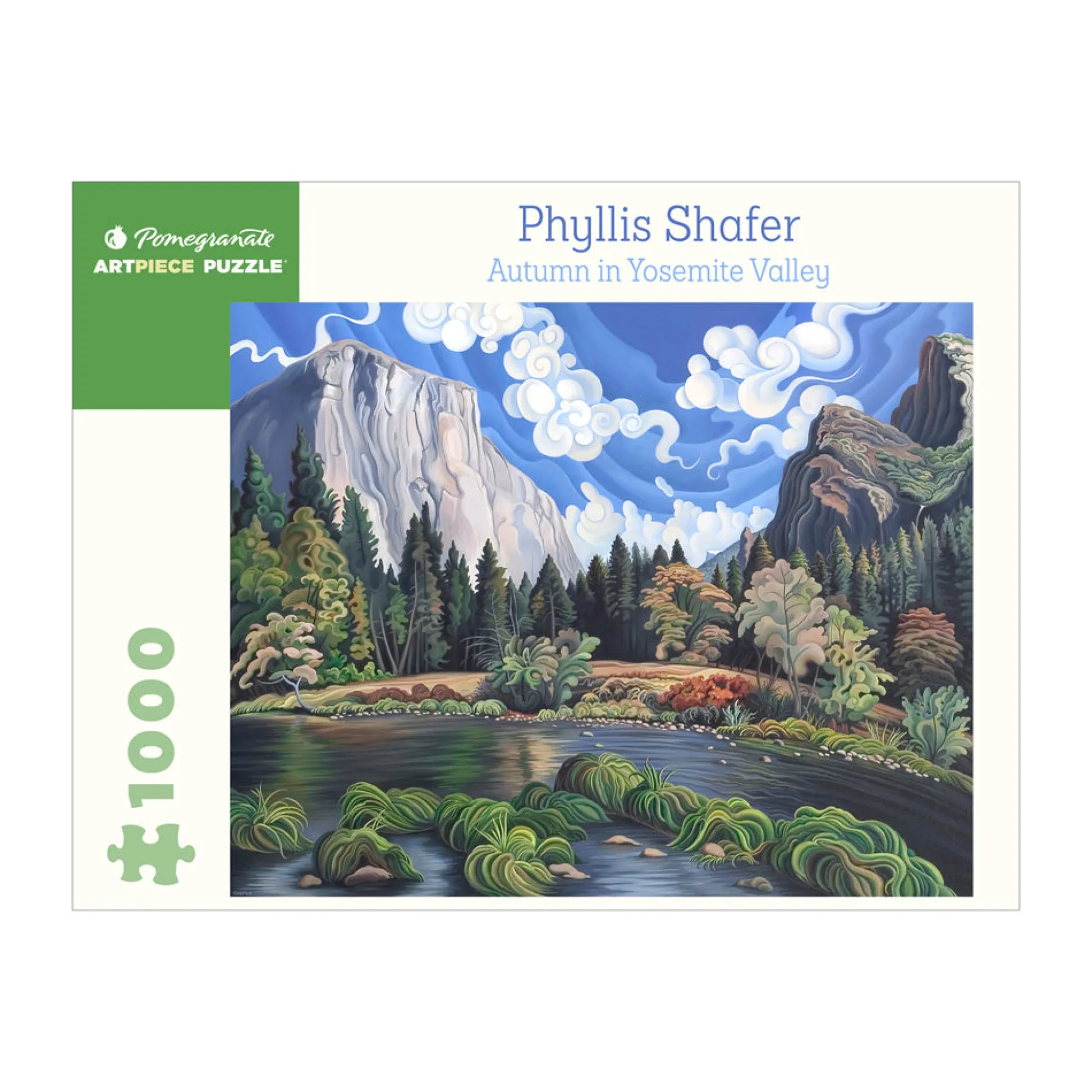 AreYouGame Phyllis Shafer Autumn in Yosemite Valley 1000-Piece Jigsaw Puzzle* Puzzles