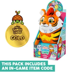 Flat River Group Pi√±ata Smashlings Series 1 Mo the Tiger 12 inch Plush Toy with Digital Game Code* Stuffed Animals|Stuffed Animals & Plush Toys
