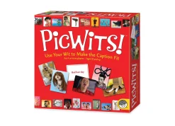 AreYouGame PicWits! Photo Caption Matching Party Game* Family & Entertainments Games|Social & Emotional Skills