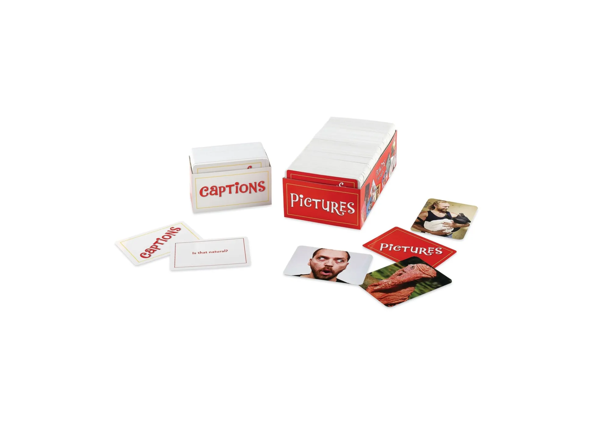AreYouGame PicWits! Photo Caption Matching Party Game* Family & Entertainments Games|Social & Emotional Skills