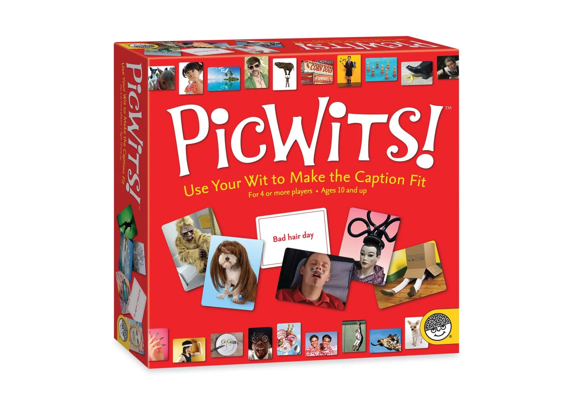 AreYouGame PicWits! Photo Caption Matching Party Game* Family & Entertainments Games|Social & Emotional Skills