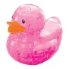 AreYouGame Pink Crystal Rubber Duck 3D Puzzle - Delightful Assembly Fun* Puzzles