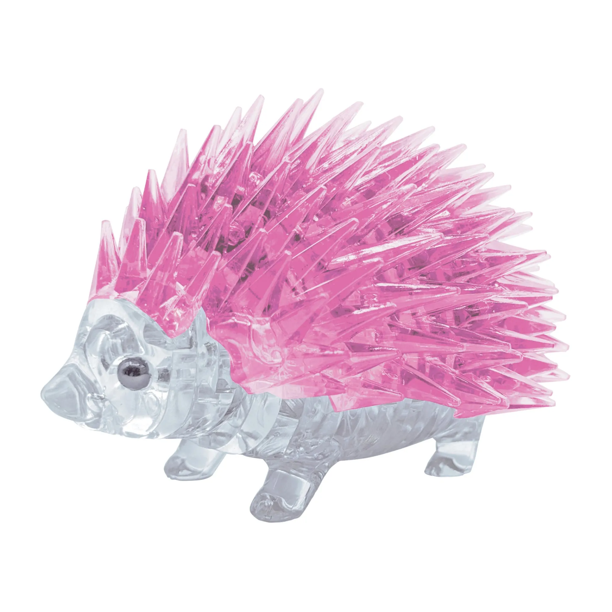 AreYouGame Pink Hedgehog 3D Crystal Puzzle - 55 Pieces* Puzzles