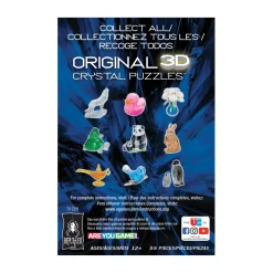 AreYouGame Pink Hedgehog 3D Crystal Puzzle - 55 Pieces* Puzzles