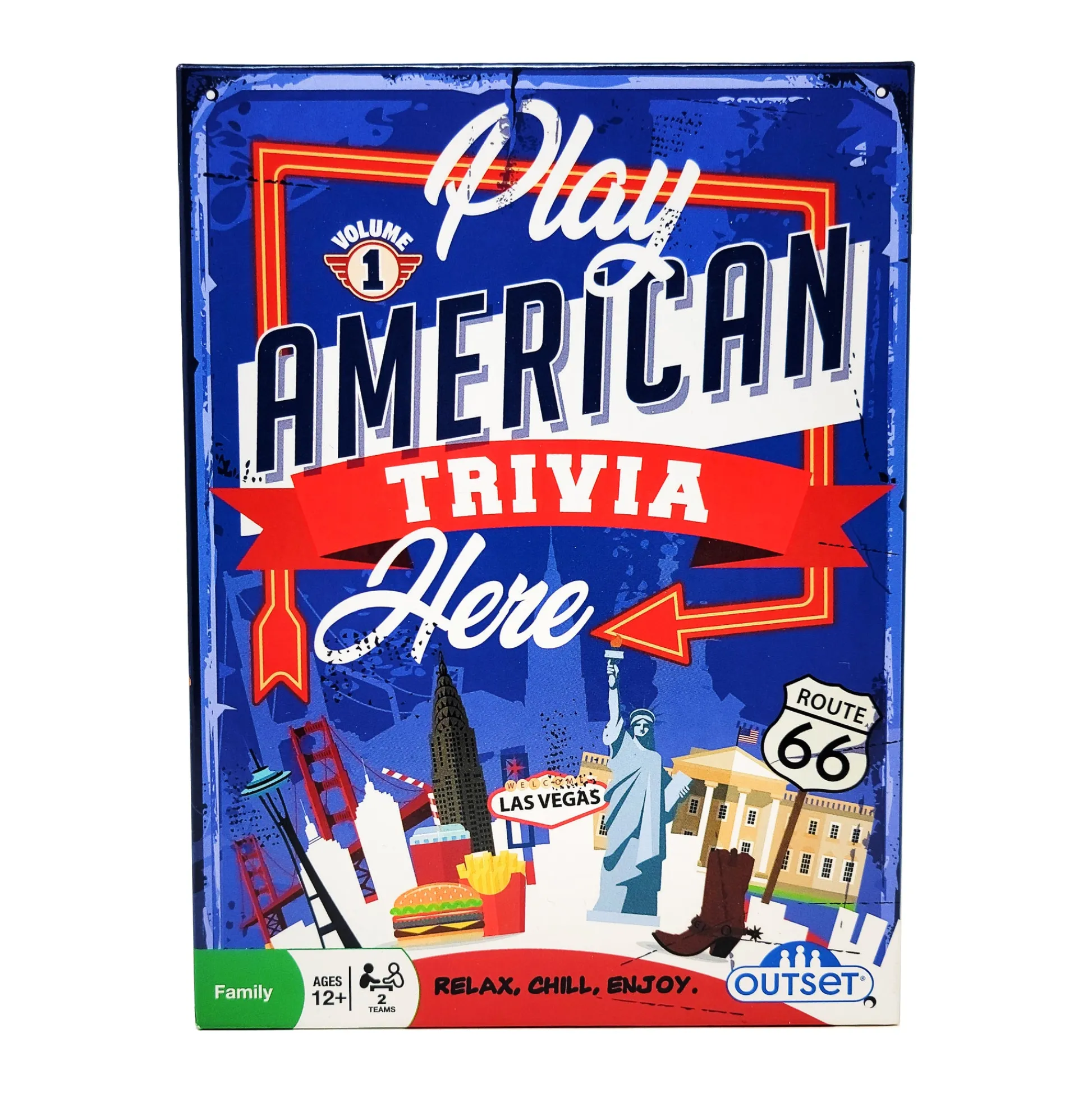 AreYouGame Play American Trivia Here: Volume 1 Board Game* Role-Playing Games|Board Games