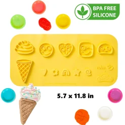 Flat River Group Play-Doh Creative Clay Art Playset - All-Inclusive Set with 6 Colors* Clay, Dough & Sand Art