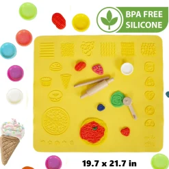 Flat River Group Play-Doh Creative Seating Group - Wooden Crafting Table & Chair Set* Clay, Dough & Sand Art