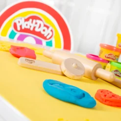 Flat River Group Play-Doh Creative Seating Group - Wooden Crafting Table & Chair Set* Clay, Dough & Sand Art