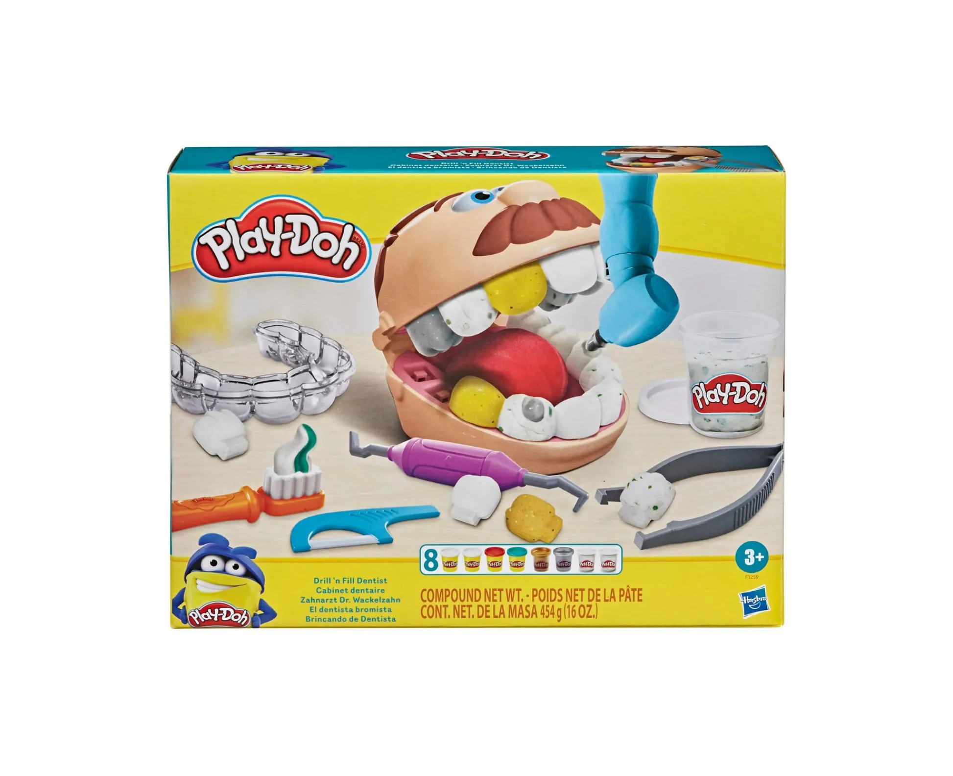 Macy's - Supplier Play-Doh Drill 'n Fill Dentist Toy Set with Dental Tools and Non-Toxic Dough* Dress Up|Tools & Workshops