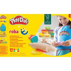 Flat River Group Play-Doh Eco-Friendly Creation Station - 6 Colors Playset, Ages 3+* Clay, Dough & Sand Art