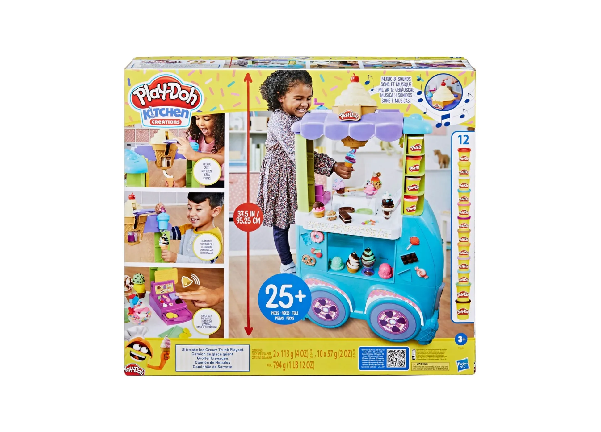 Macy's - Supplier Play-Doh Kitchen Creations Ultimate Ice Cream Truck Playset* Kitchens & Play Food|Dress Up