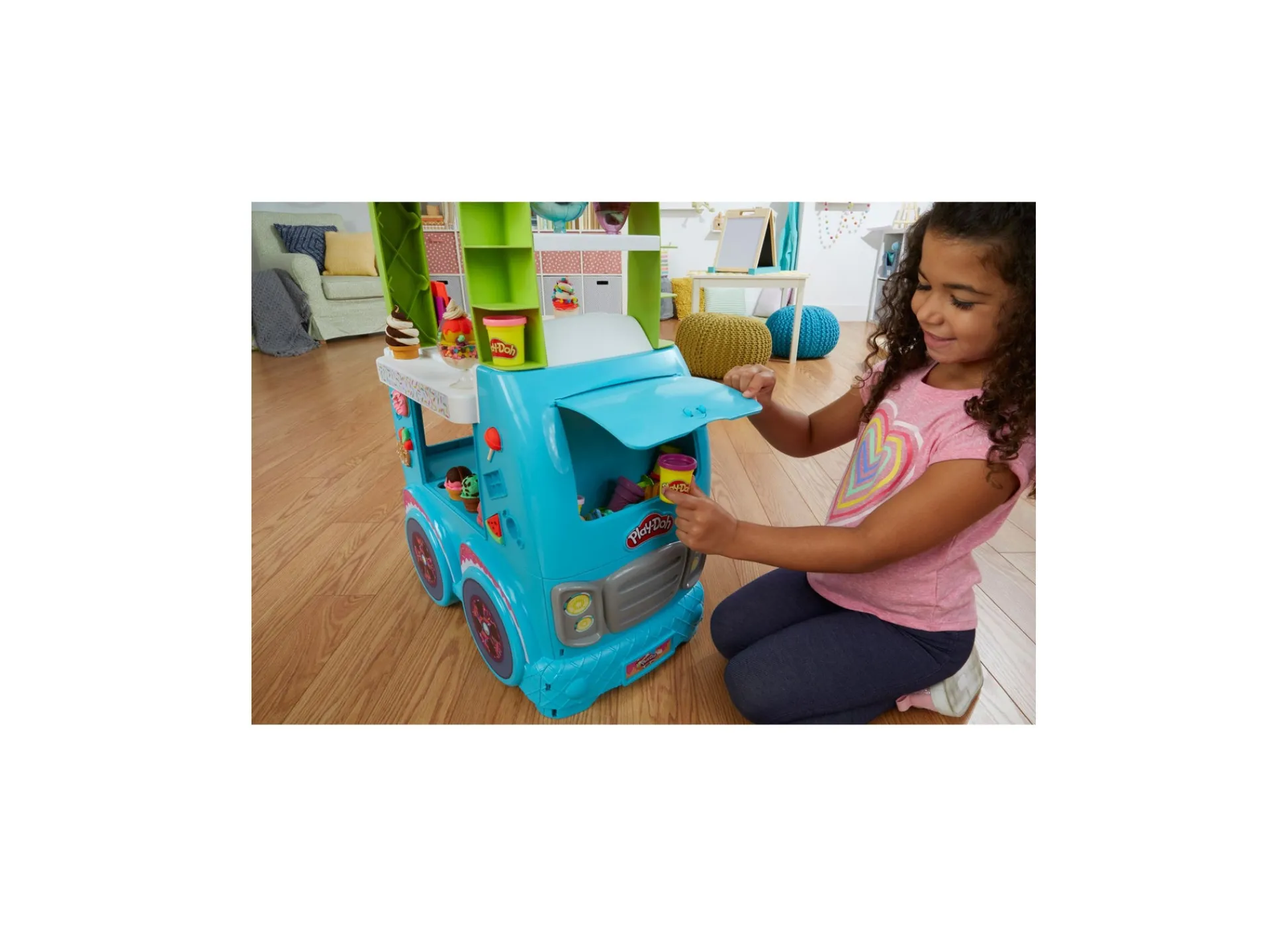 Macy's - Supplier Play-Doh Kitchen Creations Ultimate Ice Cream Truck Playset* Kitchens & Play Food|Dress Up
