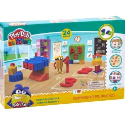 Calendar Holdings, LLC Play-Doh Letters & Numbers Block Set - Colorful Educational Toy* Clay, Dough & Sand Art