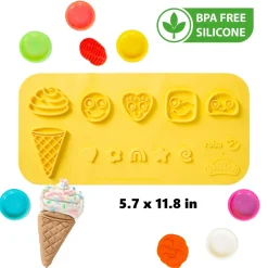 Flat River Group Play-Doh Wooden Ice Cream Stand Sweet Treats Play Center* Clay, Dough & Sand Art