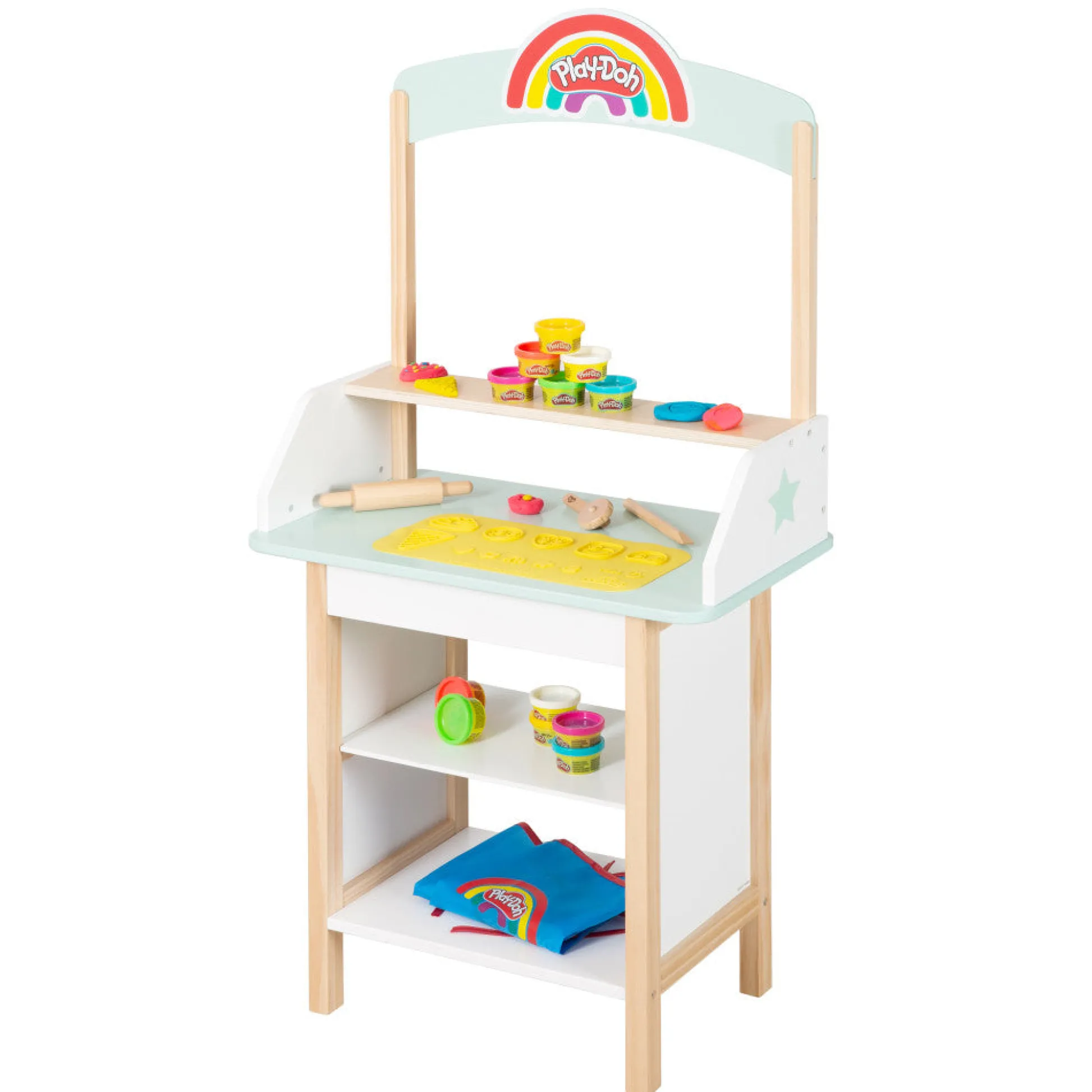 Flat River Group Play-Doh Wooden Ice Cream Stand Sweet Treats Play Center* Clay, Dough & Sand Art