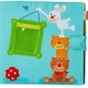 HABA USA Playmates Interactive Soft Fabric Baby Photo Album* Social & Emotional Skills|Developmental Toys