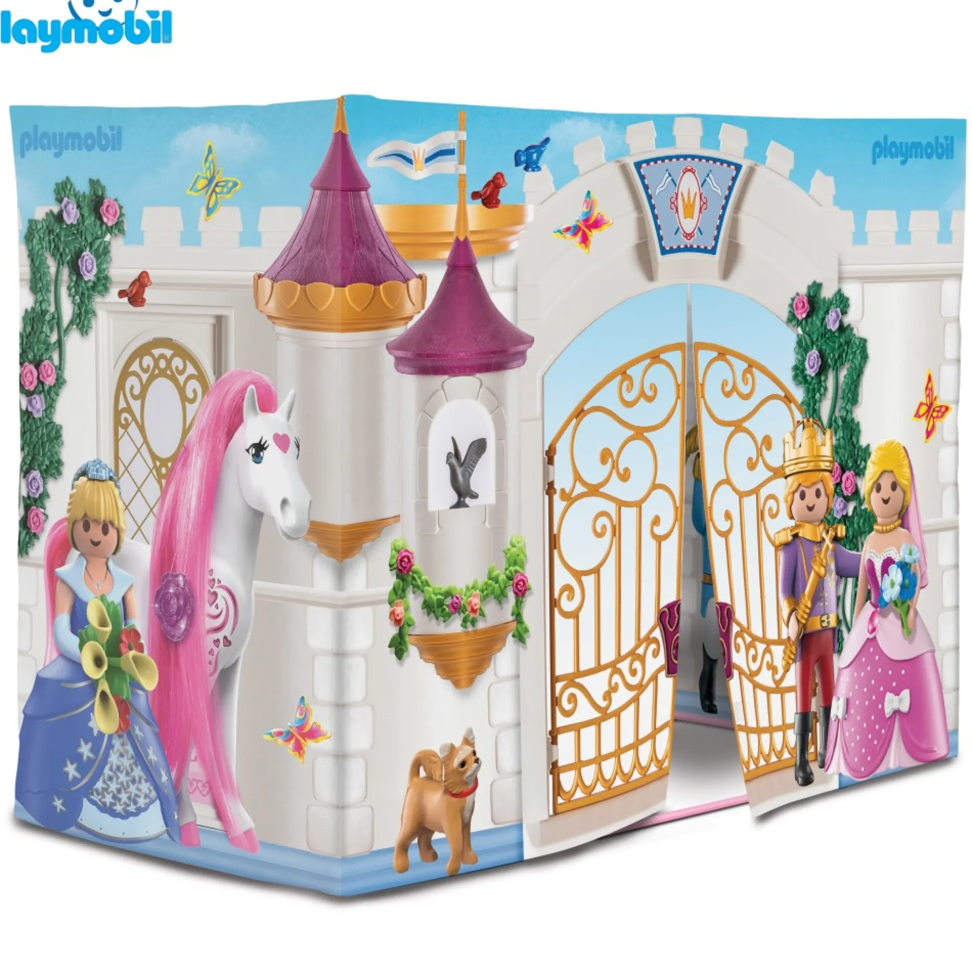 Flat River Group PLAYMOBIL Large Princess Castle Pretend Play Tent Playhouse* Tents, Tunnels & Playhouses|Dress Up