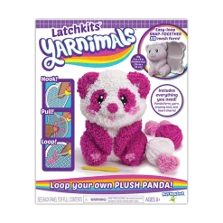 AreYouGame PlayMonster Latchkits Yarnimals 3D Panda Craft Kit* Crafts & Activities