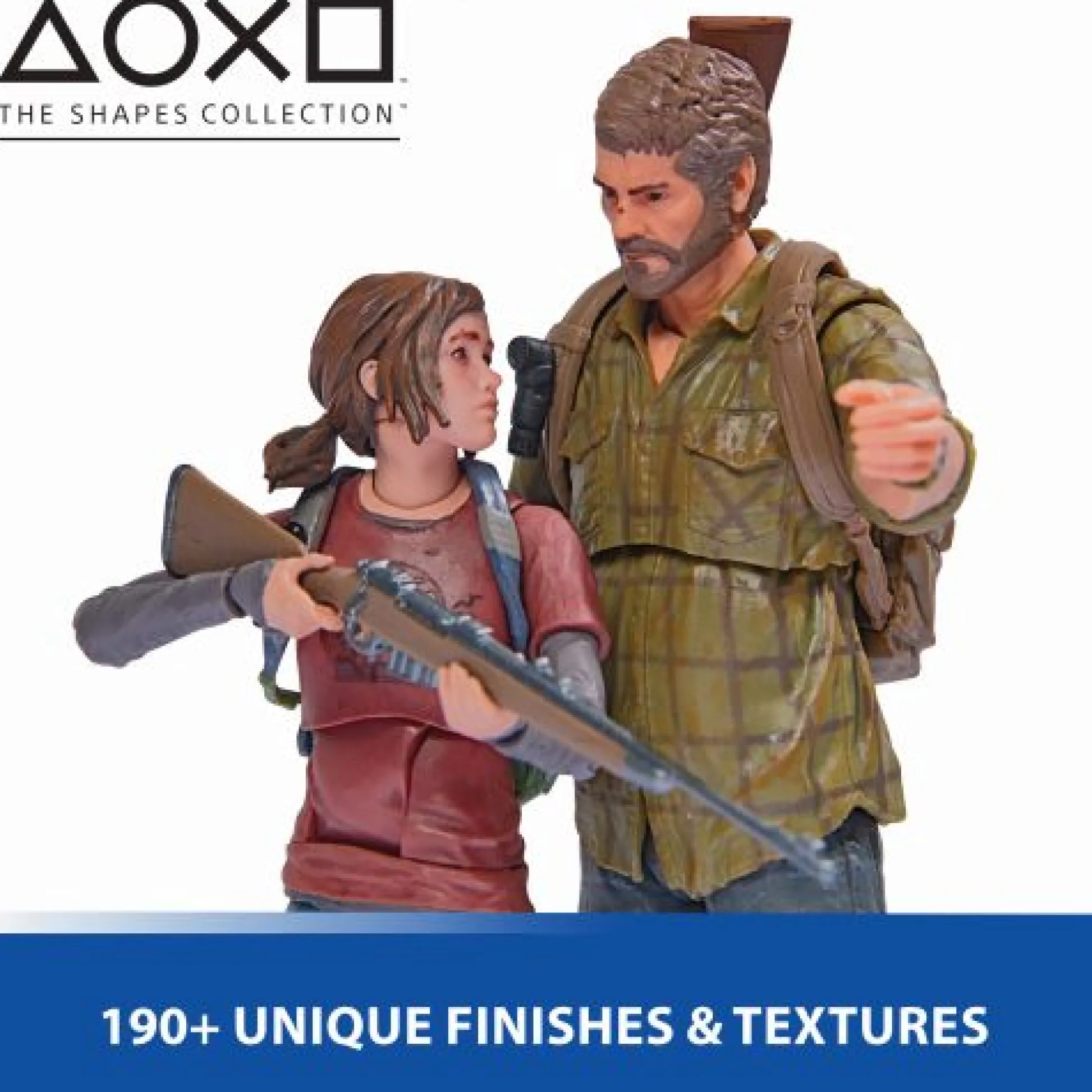 Calendar Holdings, LLC PlayStation The Last of Us 6 Inch Action Figures - Joel & Ellie Collector's Set* Collectible Figures & Playsets