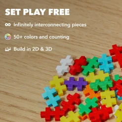 Flat River Group Plus-Plus Puzzle by Number Puppy - 500 Piece Construction Set for Kids Ages 5+* Puzzles