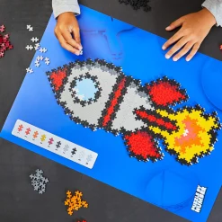 Flat River Group Plus-Plus Puzzle by Number Rocket - 500 Piece Creative Set for Kids Ages 5+* Puzzles