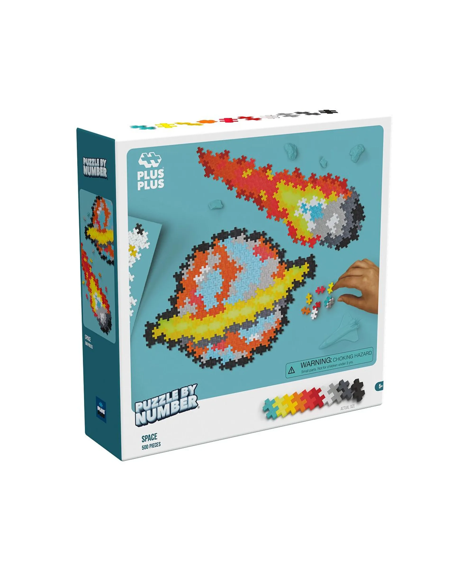 Educators Resource Plus-Plus Puzzle By Number - 500 Piece Space Themed Puzzle* Puzzles