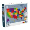 AreYouGame Plus-Plus USA Map Puzzle by Number - 1400 pc* Puzzles