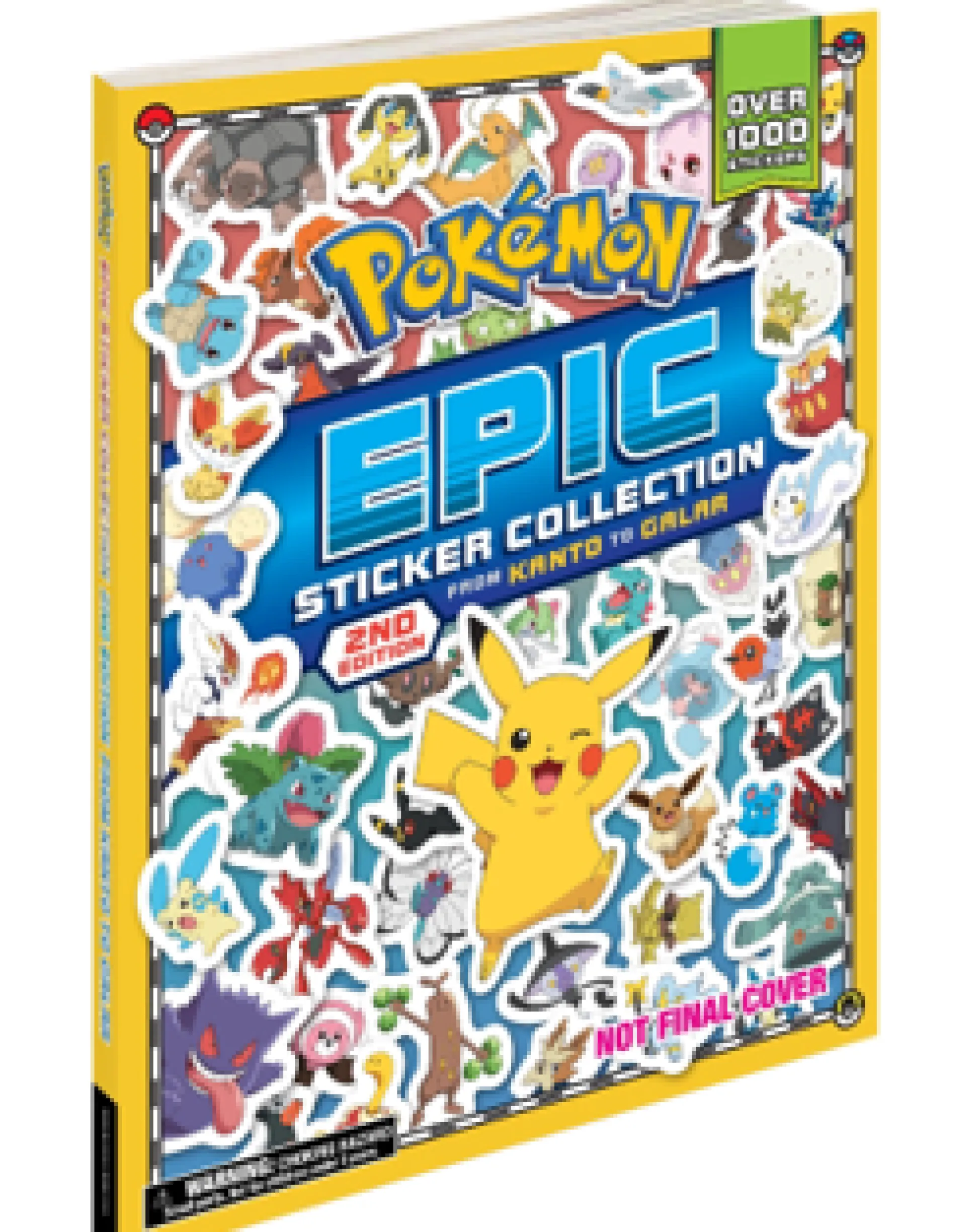 Readerlink Distribution Services POKEMON EPIC STICKER COLLECTION - Ultimate Collector's Edition* Reading, Writing & Speech|Pokemon