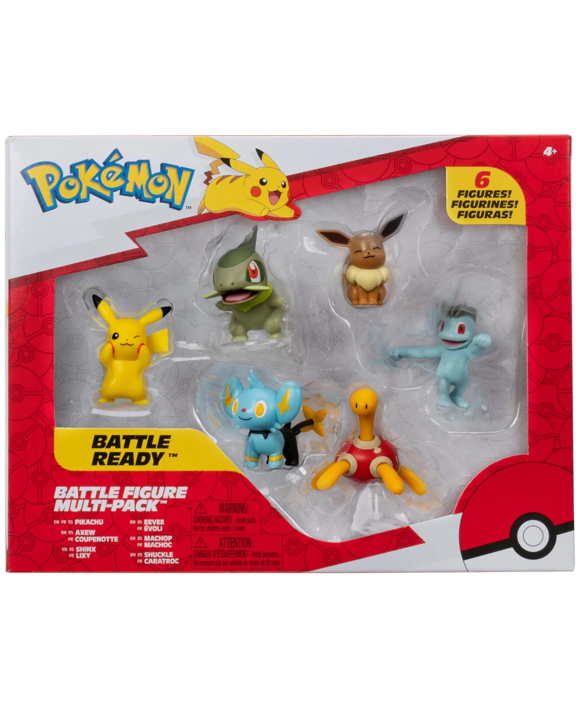 Macy's - Supplier Pokemon Official Battle Figure Set - 2-inch Scale Collectible - Pikachu, Squirtle & More* Collectible Figures & Playsets|Pokemon