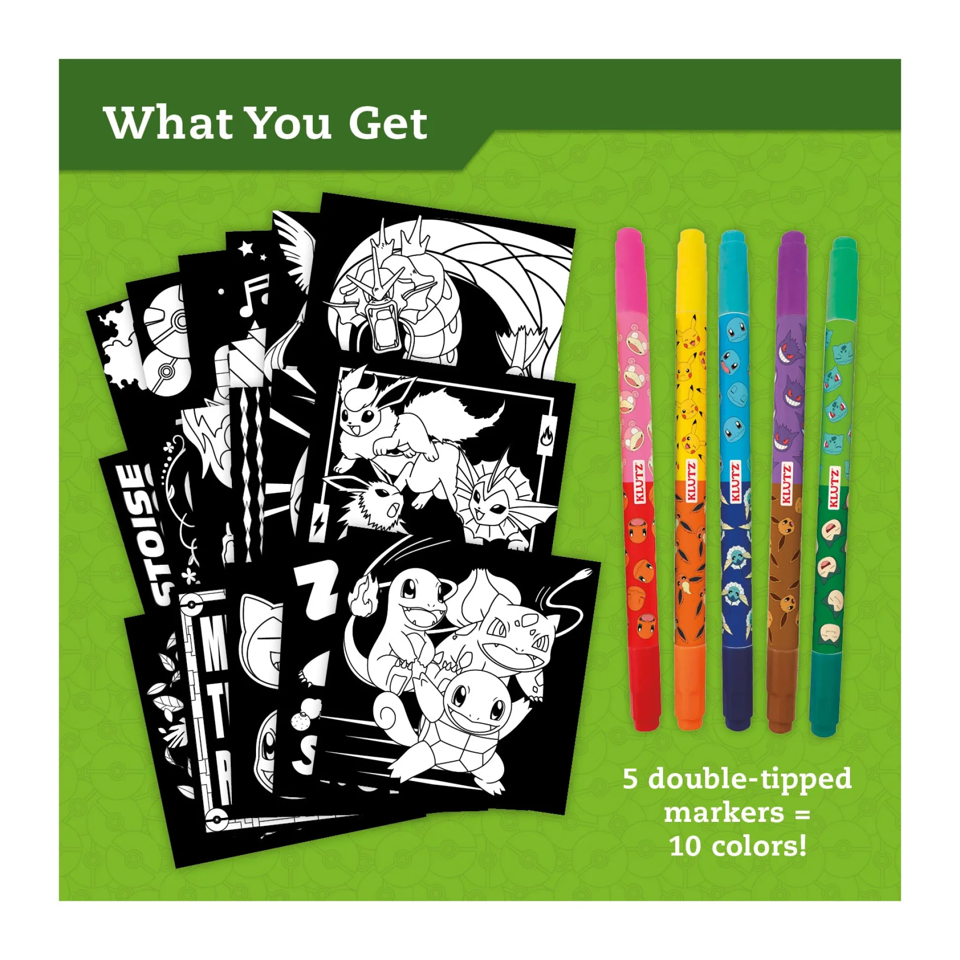 AreYouGame Pokemon Stained Glass Art Coloring Kit* Drawing, Color & Painting|Pokemon