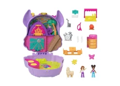 Macy's - Supplier Polly Pocket Camp Adventure Llama Compact Playset* Miniature & Collectible Dolls|Stuffed Animals & Plush Toys