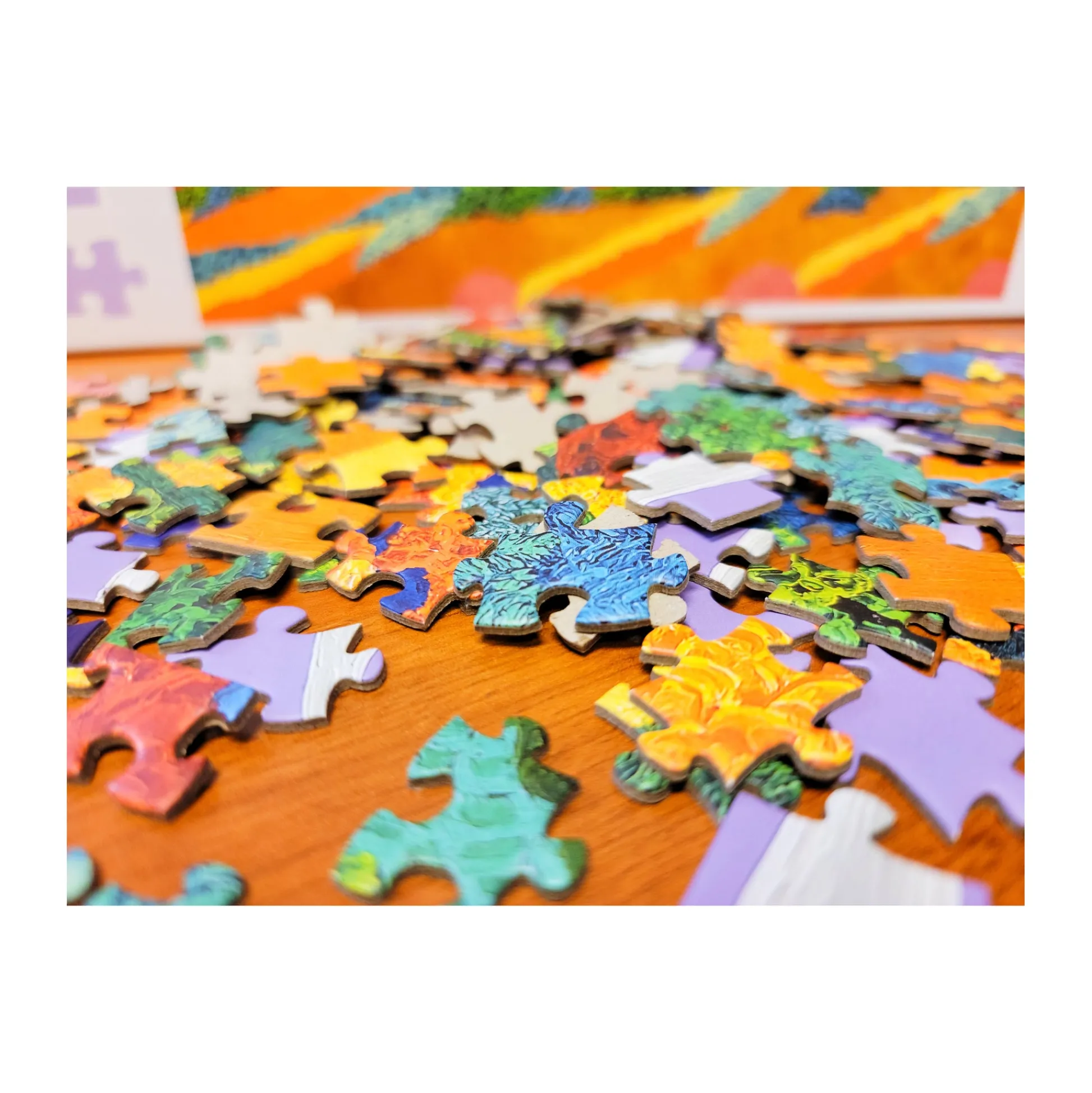 AreYouGame Pomegranate Jack Stuppin Catskill Moon Art Puzzle - 1000 pc* Puzzles