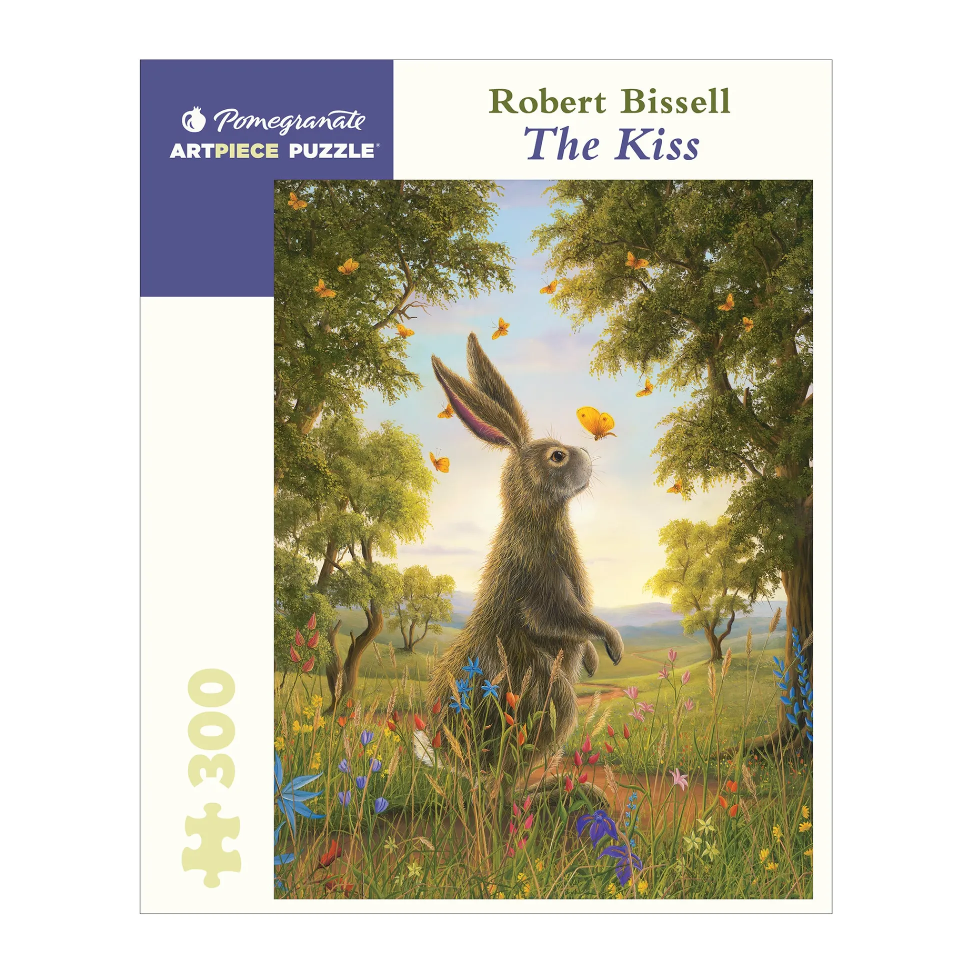 AreYouGame Pomegranate Robert Bissell The Kiss 300 pc Puzzle* Puzzles