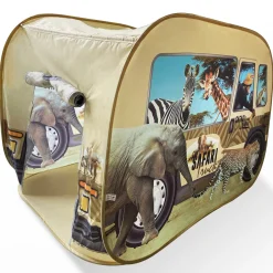 Flat River Group Pop It Up Safari Truck Tent - Wildlife Themed Playhouse* Tents, Tunnels & Playhouses|Dress Up