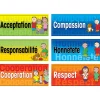 Flat River Group Poster Pals French Character 6-Piece Educational Poster Set* Social & Emotional Skills