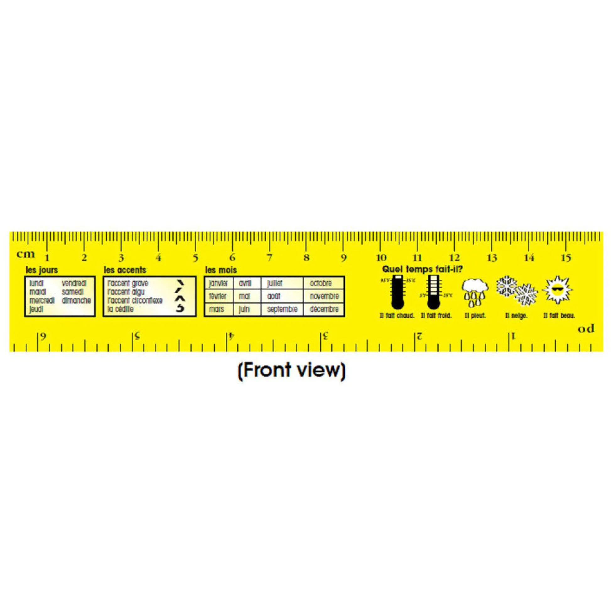Flat River Group Poster Pals French Vocabulary Learning Bookmarks - 64-Pack Educational Tool*Kids Kids Books