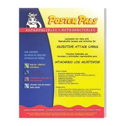 Flat River Group Poster Pals Spanish Adjective Vocabulary Teaching Set - 159 Laminated Cards with Resource Book*Kids Kids Books