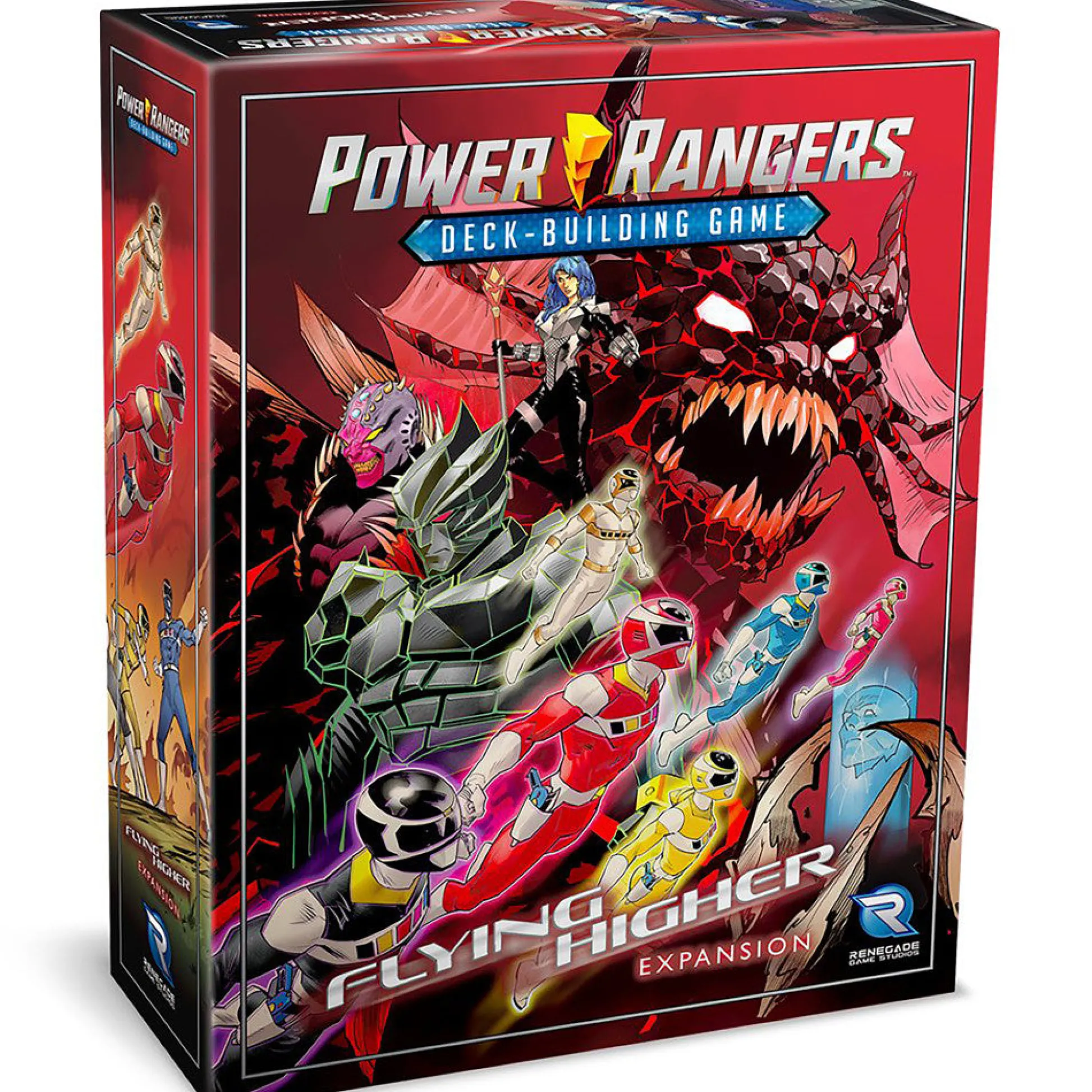 Flat River Group Power Rangers Deck-Building Game: Flying Higher Expansion Set* Card Games