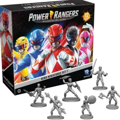Flat River Group Power Rangers RPG: Hero Miniatures Set 1 - 12 Unpainted Figures* Miniature Figures & Games