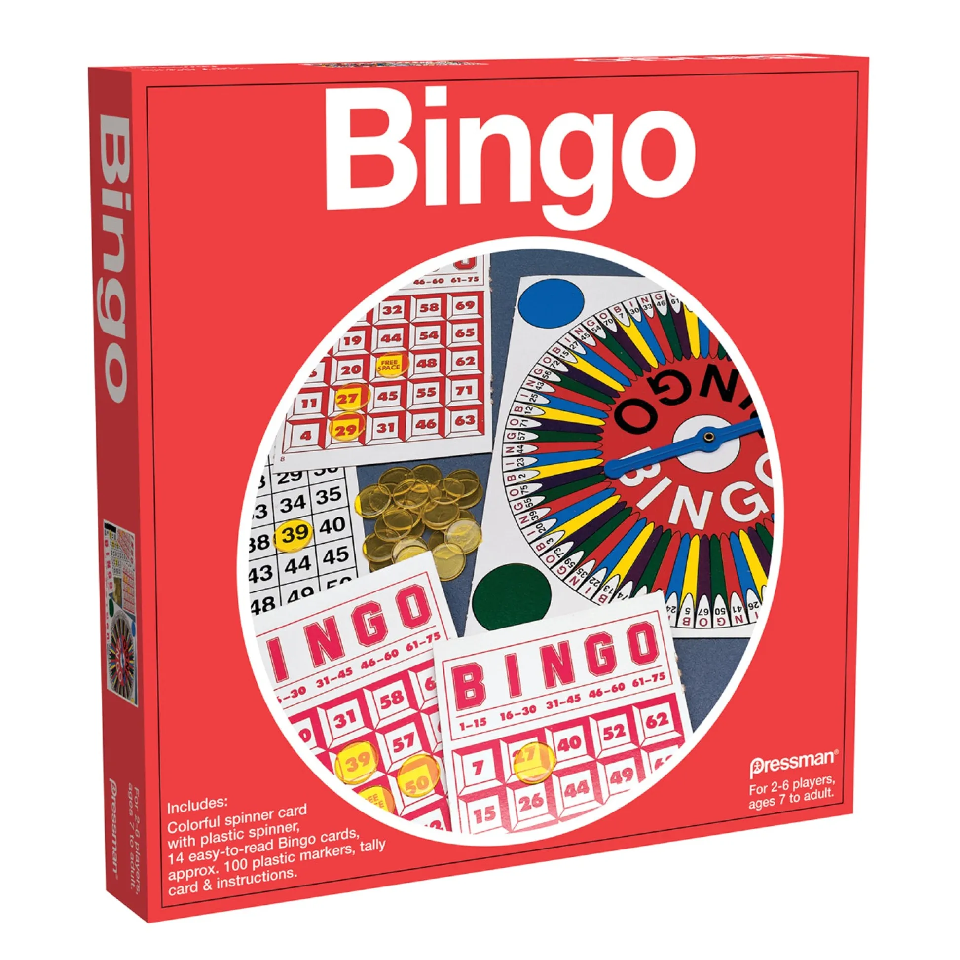 Educators Resource Pressman Colorful Spin & Mark Bingo Game, Triple Pack* Social & Emotional Skills|Role-Playing Games
