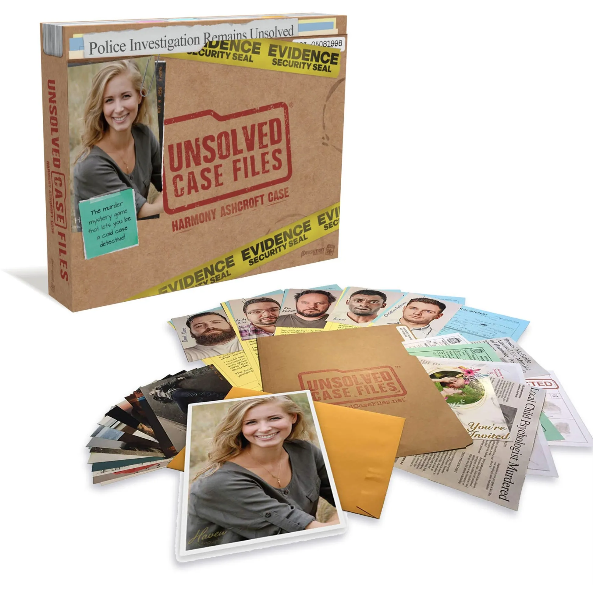 Educators Resource Pressman Unsolved Case Files Interactive Detective Game* Board Games|Role-Playing Games